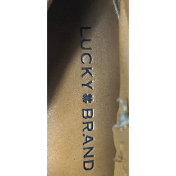 Lucky Brand Suede Leather LP-Elyton ankle boots Women Size 9M/40 - Picture 11 of 11